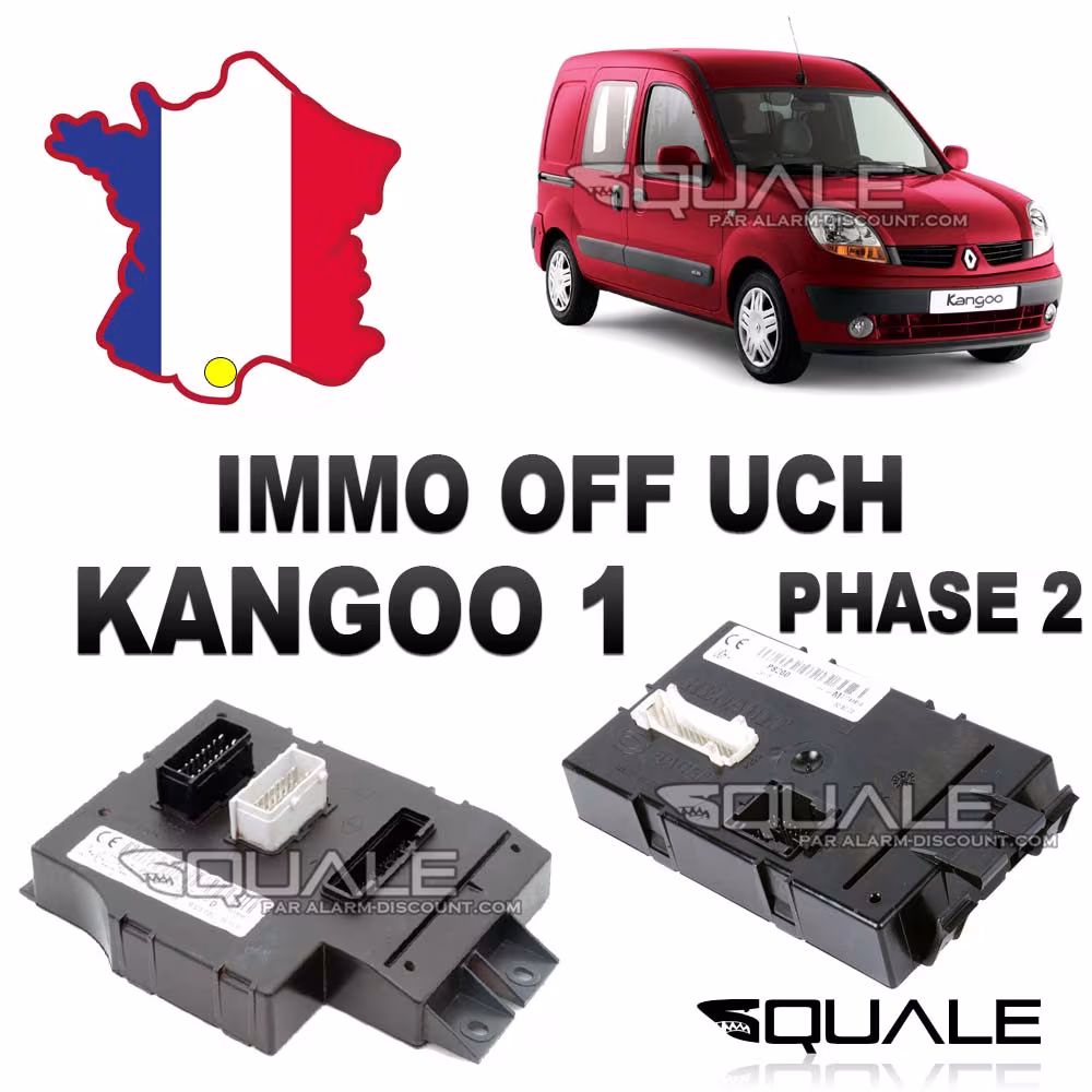 Disattivazione dell'antifurto sull'UCH Renault Kangoo 1 fase 2