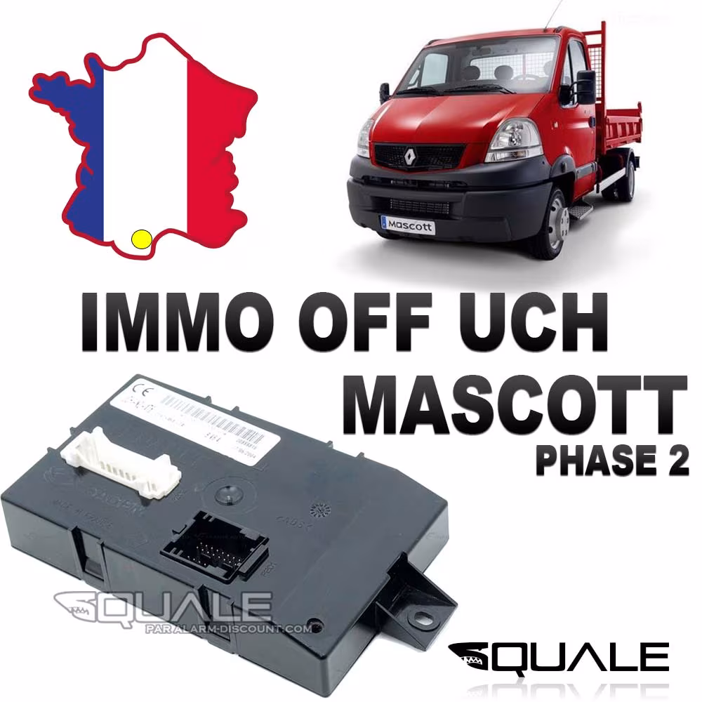 Disattivazione dell'antifurto sull'UCH Renault Mascott 2 fase 2.