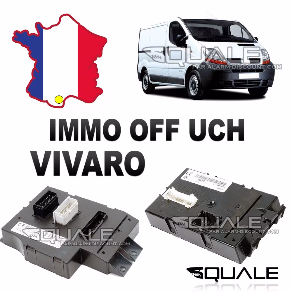 Disattivazione dell'antifurto sull'UCH Opel Vivaro.