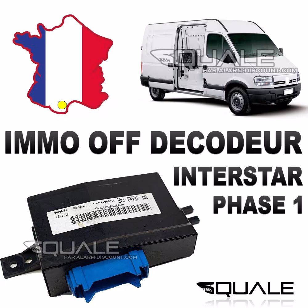 Disattivazione dell'antifurto sul decoder del Nissan Interstar fase 1.