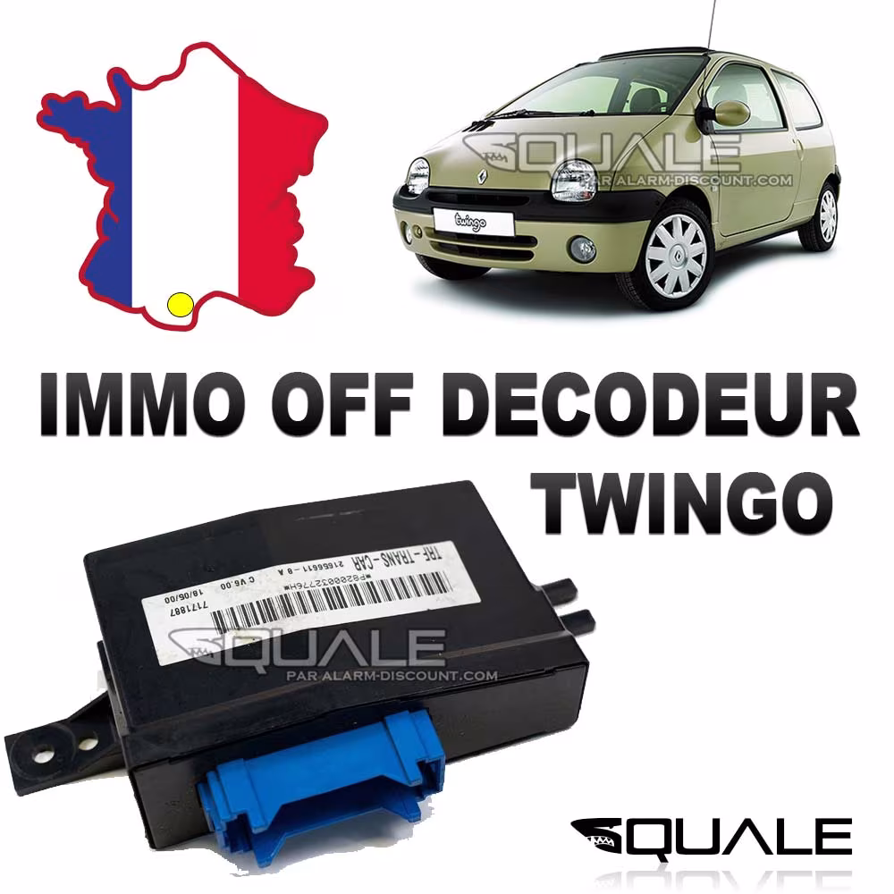 Disattivazione dell'antifurto sul decoder Twingo 1 fase 2.