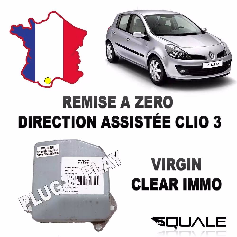 Ripristino immobilizzatore Servosterzo CLIO 3