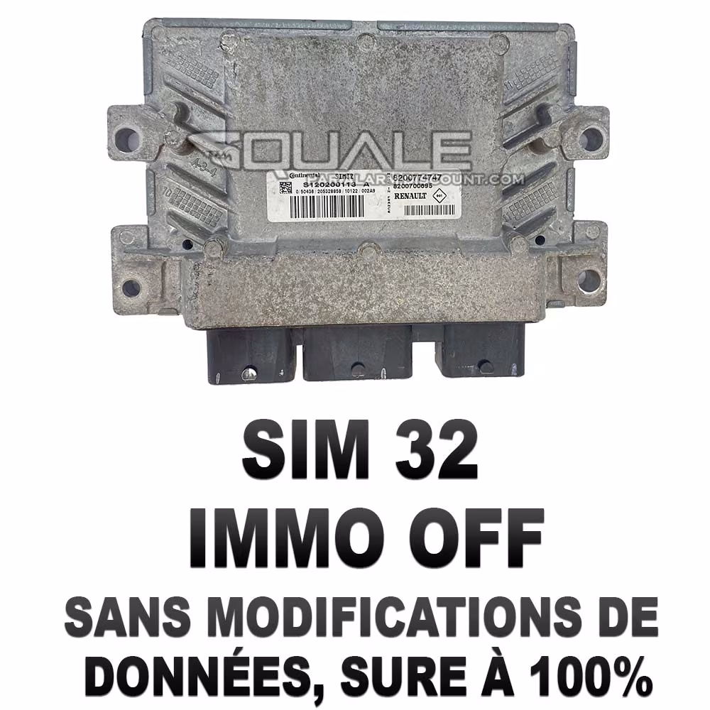 Servizio di rimozione dell'antifurto sul calcolatore SIRIUS 32.