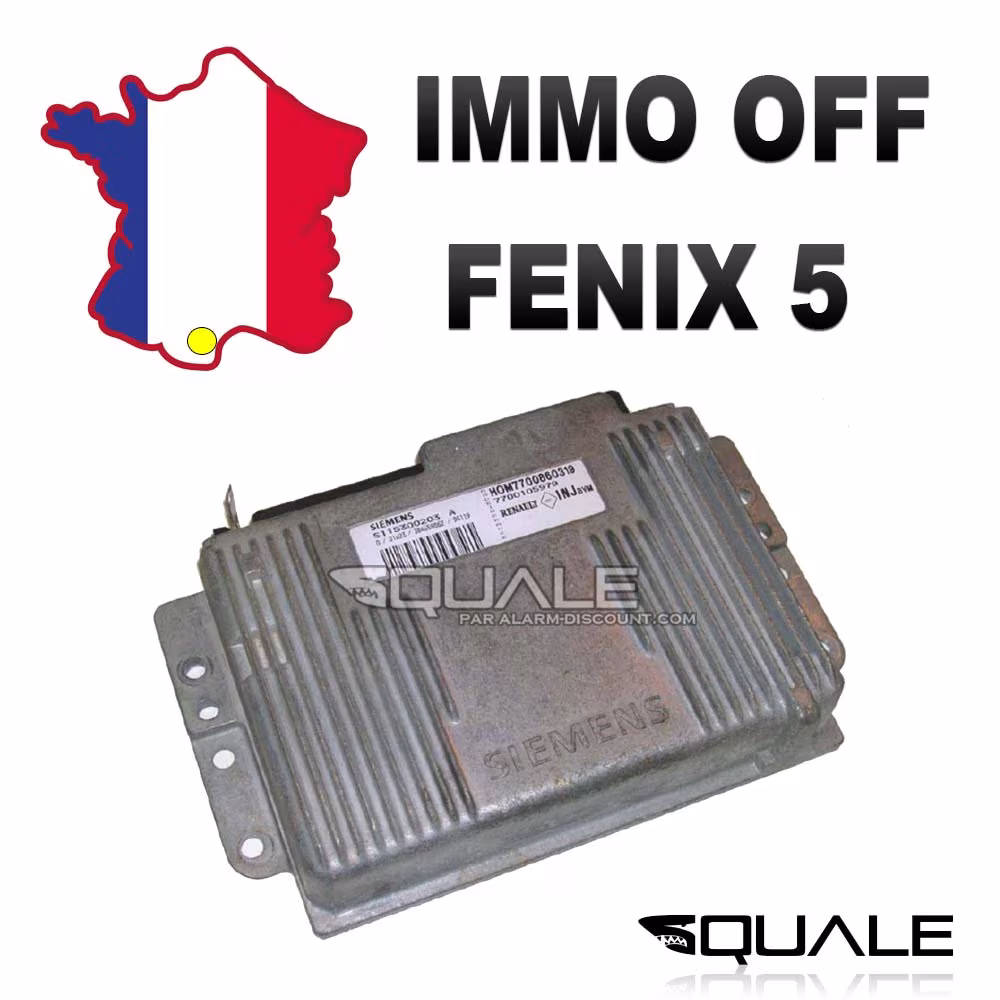 Servizio di rimozione dell'antifurto (estrazione del codice + installazione del modulo) su centralina FENIX 5.
