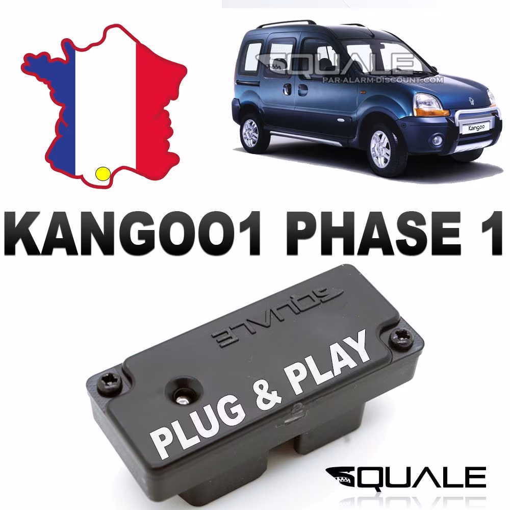 Chiave di disattivazione dell'antifurto RENAULT KANGOO 1 fase 1 dal 1995 al 2003.