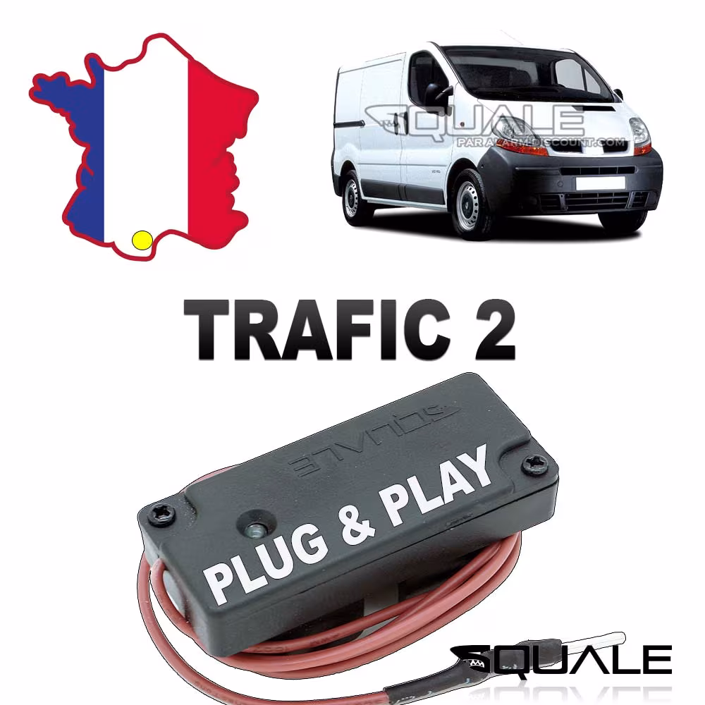 Chiave di disattivazione dell'antifurto RENAULT TRAFIC 2 a partire dal 2000.