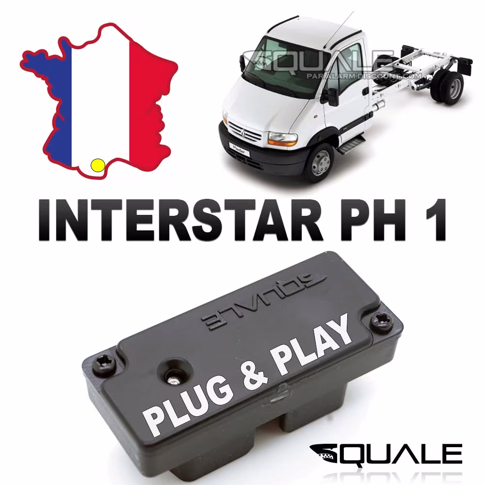 Chiave di disattivazione dell'antifurto NISSAN INTERSTAR fase 1 dal 1997 al 2003.