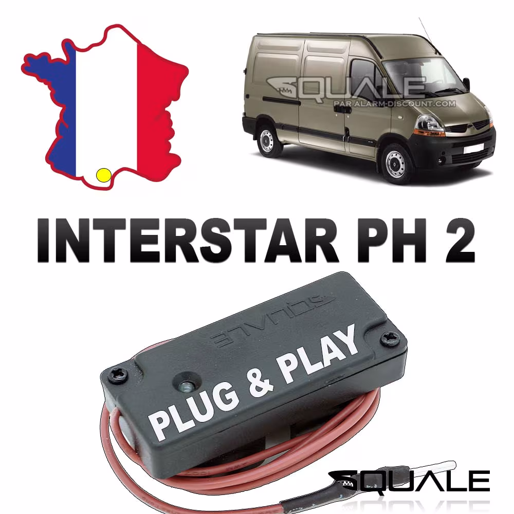 Chiave di disattivazione dell'antifurto NISSAN INTERSTAR fase 2 a partire dal 2003.