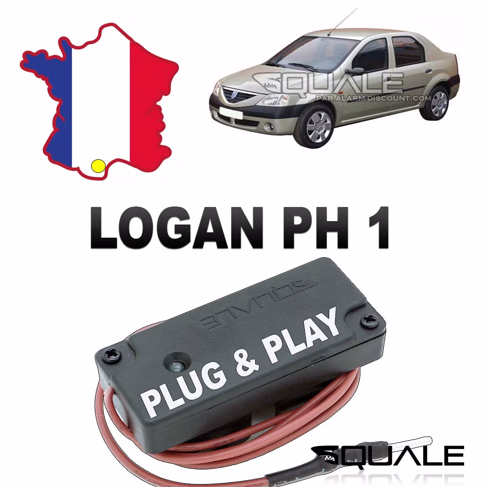Chiave di disattivazione dell'antifurto DACIA LOGAN fase 1 fino al 2010